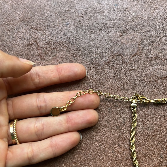 BaubleBar Twist Choker Necklace 15in - Picture 3 of 5